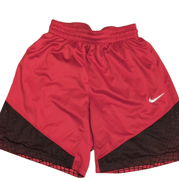Nike Other - Nike Dri-FIT Elite Basketball Shorts Men's L Red Black